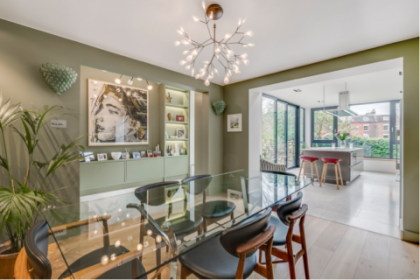 Putney Dining Room and Kitchen
